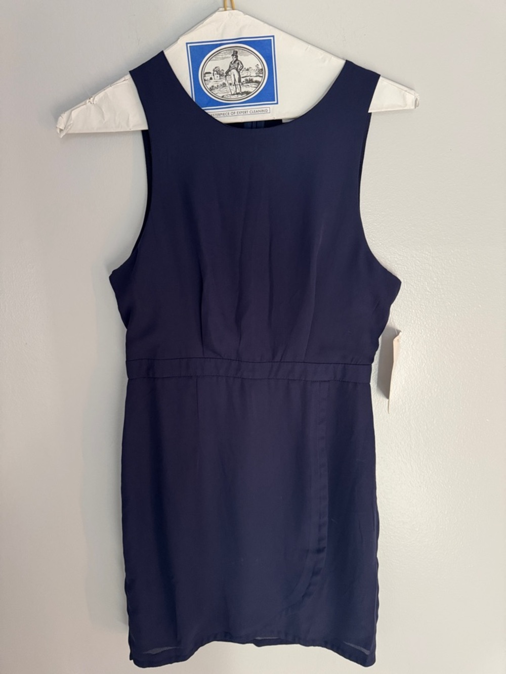 Tobi Navy Sleeveless Mini Shift Dress